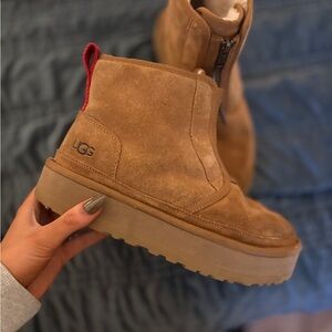 UGG Women's Brown Suede Winter Boots